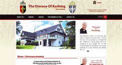 Desktop Screenshot of diocesekuching.org